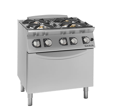 Cucina 4 Fuochi Gas su Forno a Gas - Serie 700