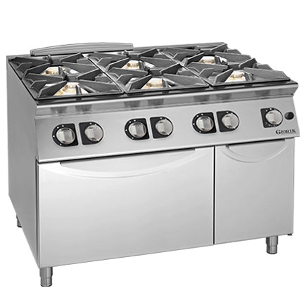 Cucina 6 Fuochi Gas su Forno Elettrico e Armadio Neutro - Serie 700