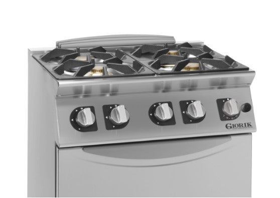 Cucina 4 Fuochi Gas su Forno Elettrico - Serie 700