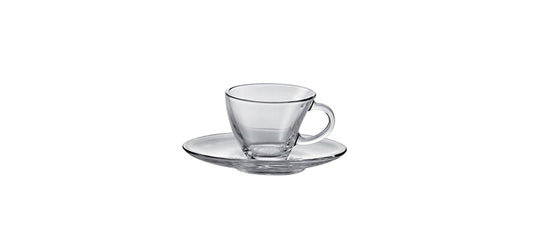 SET 6 TAZZE CAFFE' CON PIATTO - PENGUEN